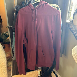 The Awesomely Soft Ultimate Hoodie (L) Burgundy Cozy Comfort